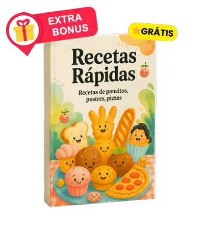 Bono 1 - Recetas de Pancitos y Pizzas sin Azúcar ni Gluten